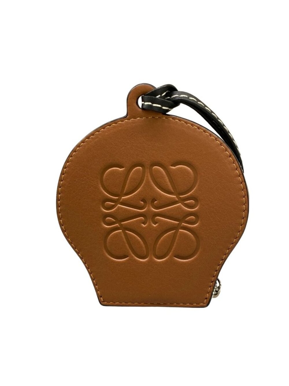 Loewe Pouch Sea Shell Mini Brown Leather - Picture 2 of 7